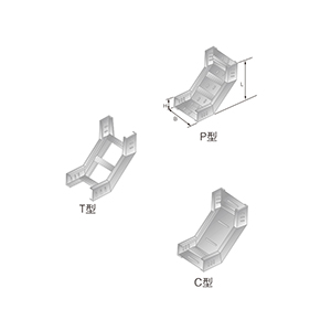 LQJ-05AT、P、C型鋁合金垂直下彎通